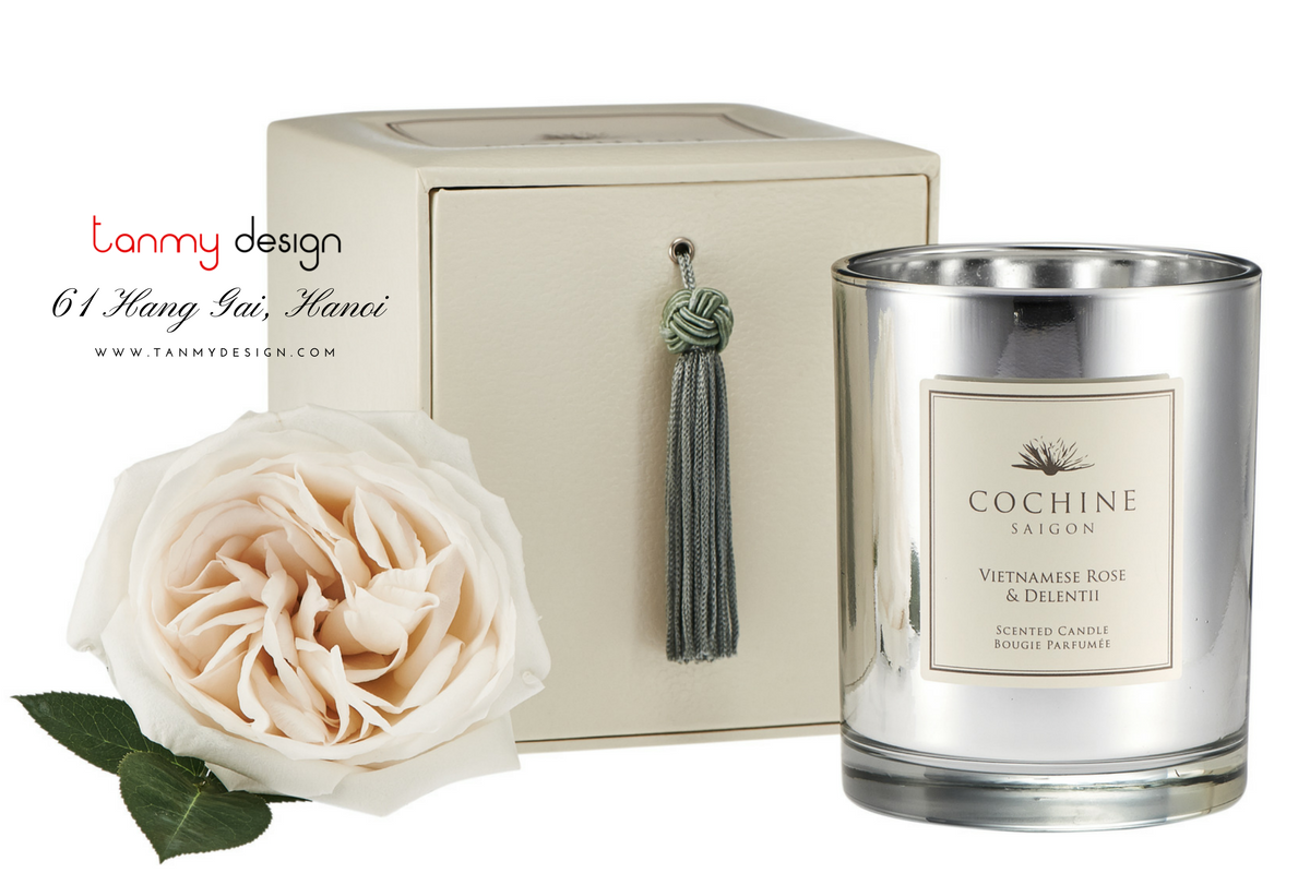 Vietnamese Rose & Delentii Candle
